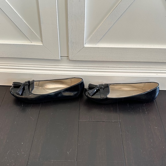 Coach Black Tassel Flats - Picture 4 of 10